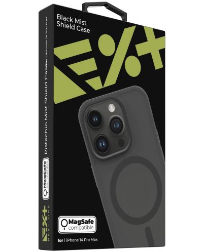 Калъф Next One - Black Mist Shield MagSafe, iPhone 14 Pro Max, черен - 7
