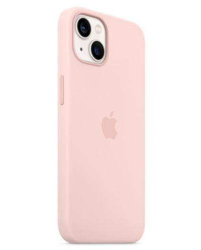 Калъф Apple - Silicone MagSafe, iPhone 13, Chalk Pink - 2