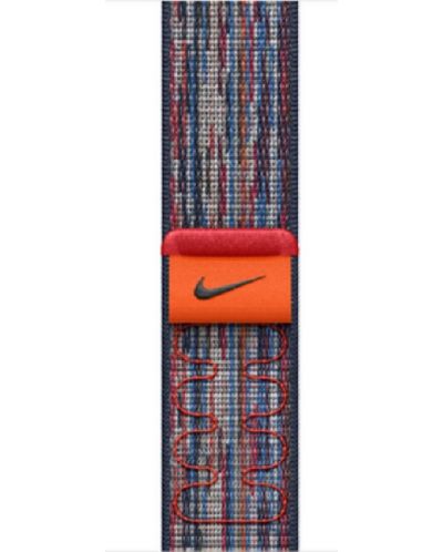 Каишка Apple - Sport Loop, Apple Watch, 46 mm, Blue/Red - 3