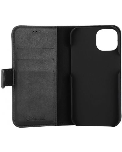Калъф Krusell - Phone Wallet, iPhone 14 Plus, черен - 3