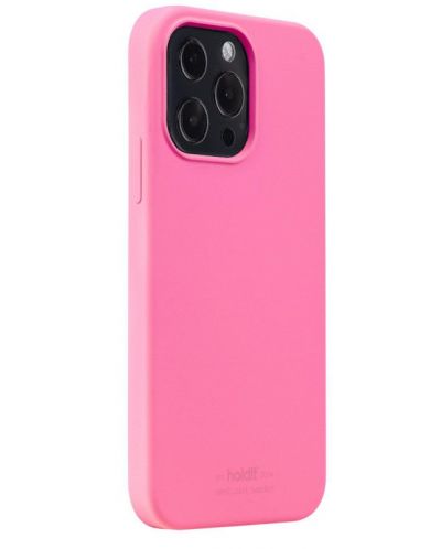 Калъф Holdit - Silicone, iPhone 13 Pro, розов - 3