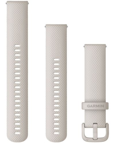 Каишка Garmin - QR Silicone, Venu/vivomove, 20 mm, Light Sand - 1