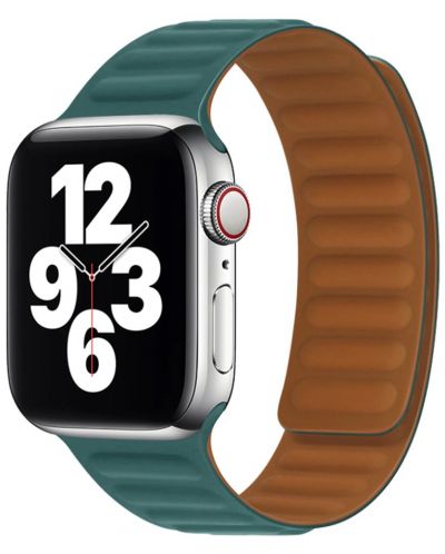 Каишка Techsuit - W035 Silicone, Apple Watch, 42/44/45/49 mm, синя - 1