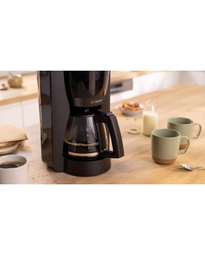 Кафемашина Bosch - Coffee maker, MyMoment, 1.4 l, черна - 6