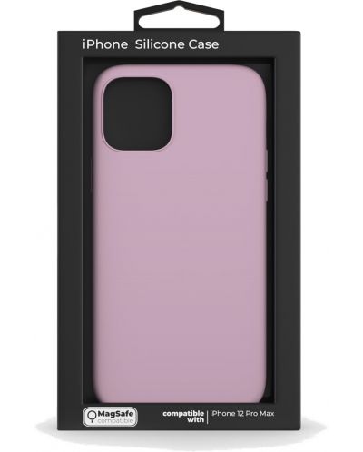 Калъф Next One - Silicon MagSafe, iPhone 12 Pro Max, розов - 6