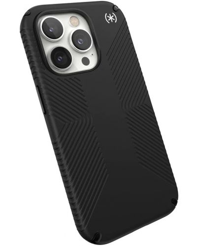 Калъф Speck - Presidio 2 Grip MagSafe, iPhone 14 Pro, черен - 2