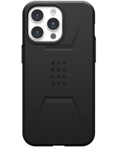 Калъф UAG - Civilian MagSafe, iPhone 15 Pro Max, черен - 1