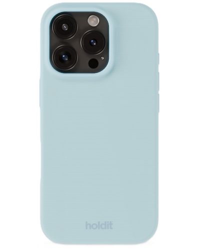 Калъф Holdit - Silicone, iPhone 16 Pro Max, Mineral Blue - 1