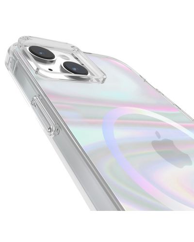 Калъф Case-Mate - Soap Bubble MagSafe, iPhone 15 Plus, многоцветен - 4