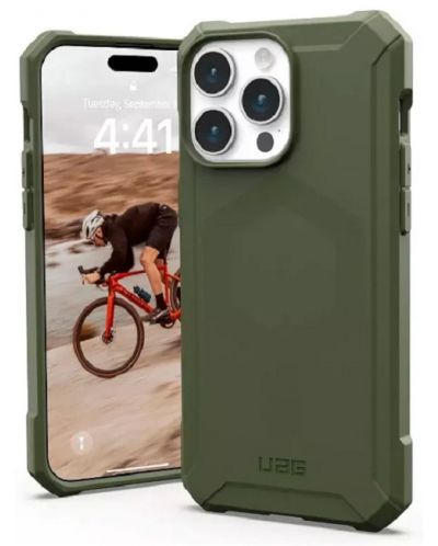 Калъф UAG - Essential Armor MagSafe, iPhone 15 Pro Max, Olive Drab - 1