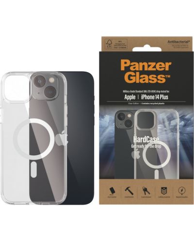 Калъф PanzerGlass - HardCase MagSafe, iPhone 14 Plus, прозрачен - 1