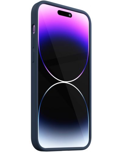 Калъф Next One - Silicon MagSafe, iPhone 14 Pro Max, син - 4