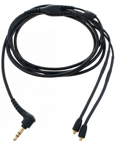 Кабел за слушалки Shure - EAC64BK, MMCX/3.5 mm, 1,62 m, черен - 3