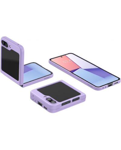 Калъф Spigen - Air Skin, Galaxy Z Flip5, Rose purple - 1