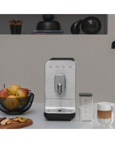 Кафеавтомат Smeg - BCC13BLMEU, 19 bar, 1.4 l, черен - 8