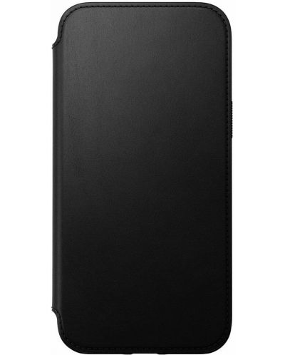 Калъф Nomad - Leather Folio MagSafe, iPhone 14 Plus, черен - 4