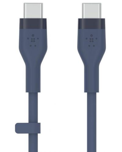Кабел Belkin - CAB009bt2MBL, USB-C/USB-C, 2 m, син - 1