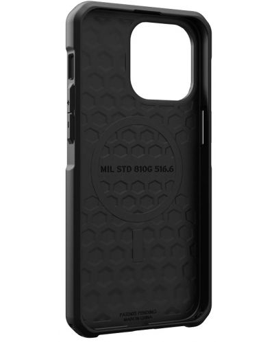Калъф UAG - Metropolis LT Kevlar MagSafe, iPhone 15 Pro Max, черен - 6