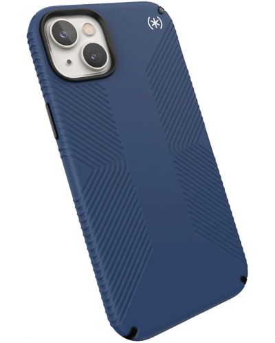 Калъф Speck - Presidio 2 Grip MagSafe, iPhone 14 Plus, син - 2