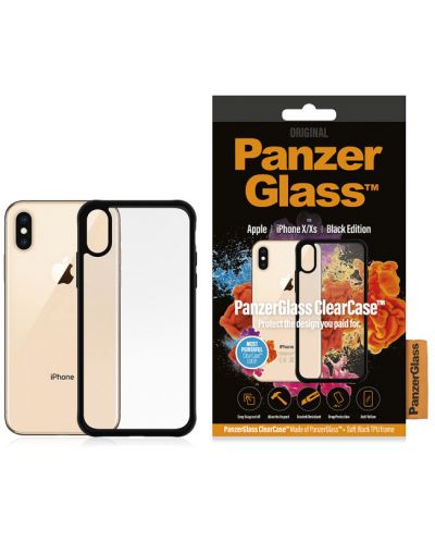 Калъф PanzerGlass - ClearCase, iPhone XS, черен - 3