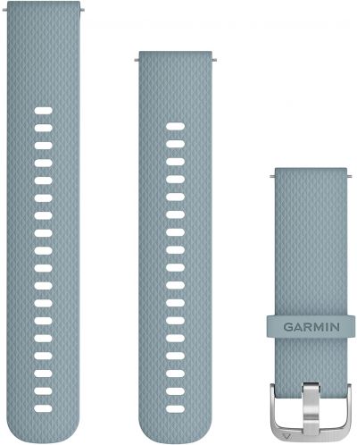 Каишка Garmin - QR Silicone, Venu/vivomove, 20 mm, Sea Foam - 1