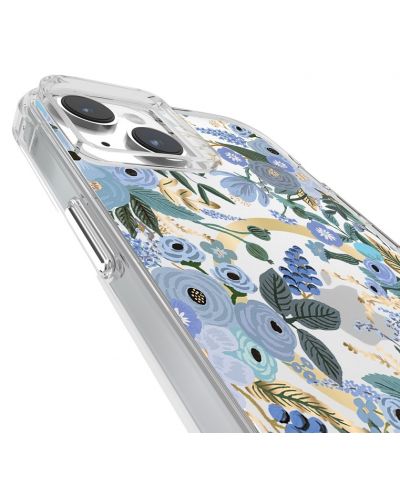 Калъф Case-Mate - Rifle Paper Garden Party Blue MagSafe, iPhone 15 Plus - 6