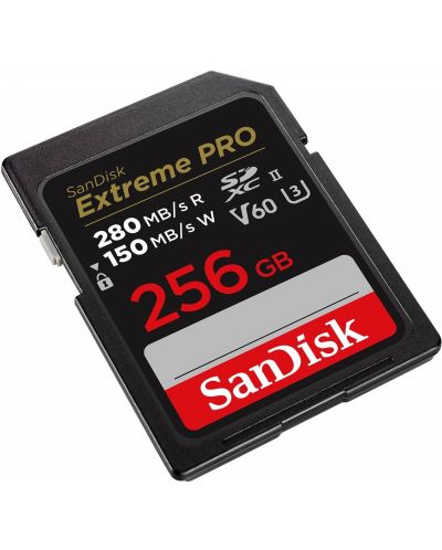 Карта памет SanDisk - Extreme PRO, 256GB, SDXC, V60 UHS-II - 2