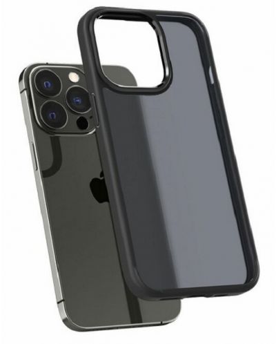 Калъф Spigen - Ultra Hybrid, iPhone 13 Pro Max, черен - 2