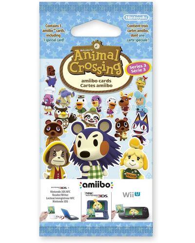 Карти Nintendo Amiibo Animal Crossing - Series 3 - 1