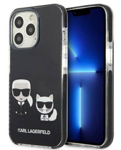 Калъф Karl Lagerfeld - TPE K and C, iPhone 13 Pro, черен - 2