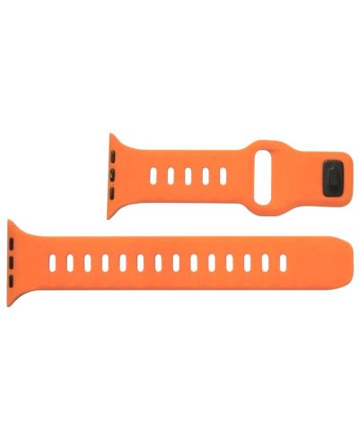 Каишка Mobile Origin - Strap, Apple Watch 49mm/45mm/44mm/42mm, Hot Orange - 3