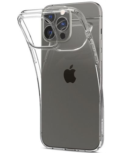 Калъф Spigen - Liquid Crystal, iPhone 13 Pro Max, прозрачен - 2