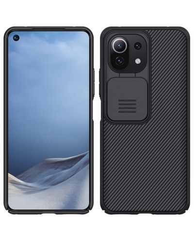 Калъф Nillkin - CamShield, Xiaomi Mi 11 Lite 4G/5G, черен - 1