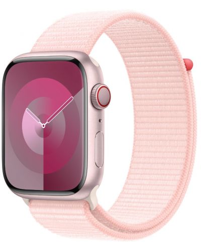 Каишка Apple - Sport Loop, Apple Watch, 45 mm, Light Pink - 1