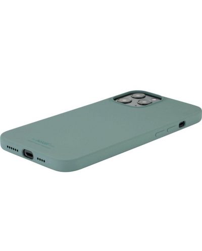 Калъф Holdit - Silicone, iPhone 12 Pro Max, Moss Green - 2