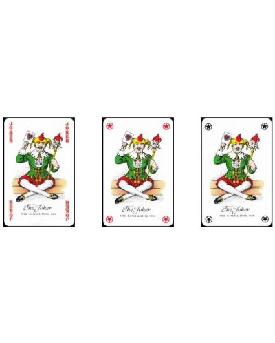Карти за игра Piatnik - модел Bridge-Poker-Whist, цвят кафяви - 2