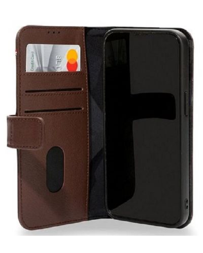 Калъф Decoded - Leather Detachable Wallet, iPhone 14 Pro Max, кафяв - 5