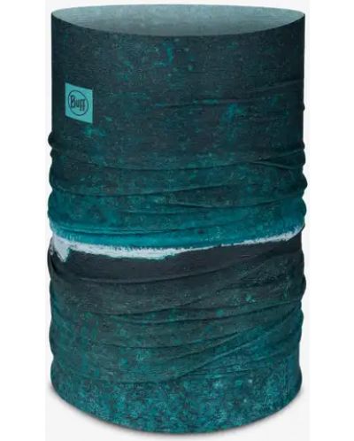 Кърпа за глава BUFF - Coolnet UV Tersea Teal, синя/зелена - 1