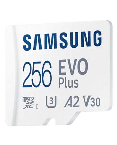 Карта памет Samsung - EVO Plus, 256GB, microSDXC, Class10 + адаптер - 3