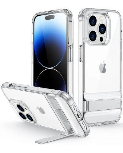 Калъф ESR - Air Shield Boost Kickstand, iPhone 14 Pro, прозрачен - 1