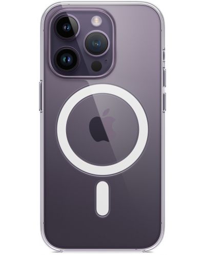 Калъф Apple - Clear MagSafe, iPhone 14 Pro, прозрачен - 1