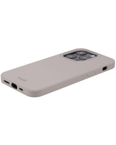 Калъф Holdit - Silicone, iPhone 15 Pro, Taupe - 3