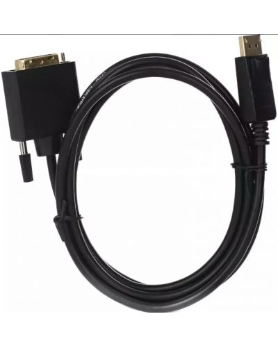 Кабел VCom - CG606, DisplayPort/DVI, 1.8 m, черен  - 2