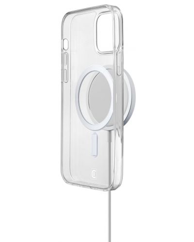 Калъф Cellularline - Gloss Mag, iPhone 13 mini, прозрачен - 1