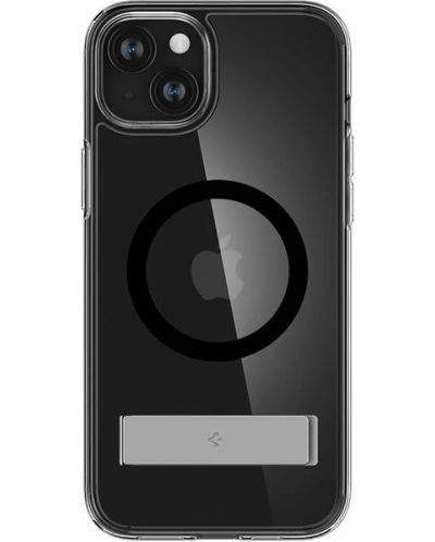 Калъф Spigen - Ultra Hybrid S MagSafe, iPhone 15 Plus, черен - 1