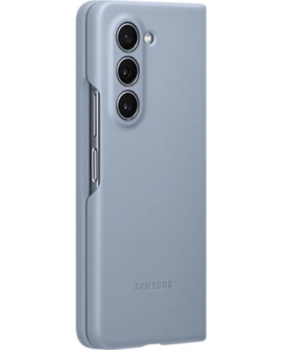 Калъф Samsung - Leather, Galaxy Z Fold5, Icy Blue - 2