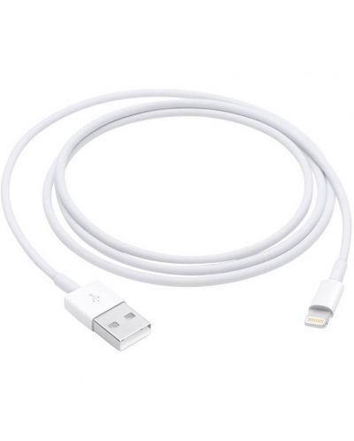 Кабел Apple - MD819ZM/A, Lightning/USB-A, 2 m, бял - 1