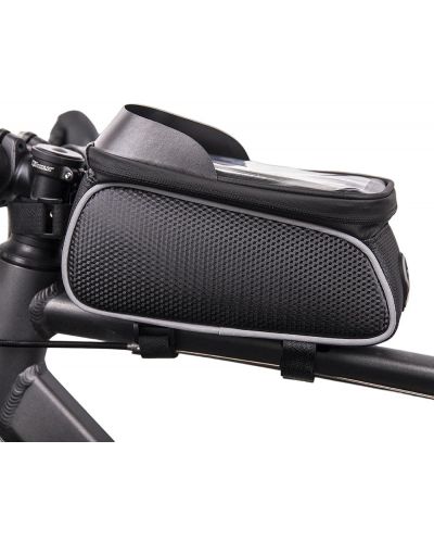Калъф Forever - Bike Frame Bag Shield, 9x16 cm, черен - 2