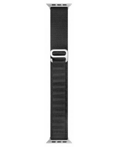Каишка Techsuit - W037 Nylon, Apple Watch, 38/40/41 mm, черна - 2
