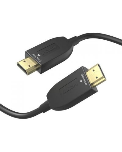 Кабел Hama - 205345 Optical, HDMI/HDMI с Ethernet, 3m, черен - 3